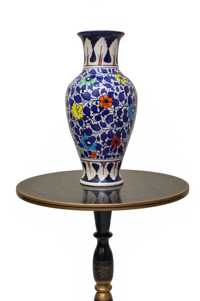 Handcrafted ceramic flower vase large Height - 38cm