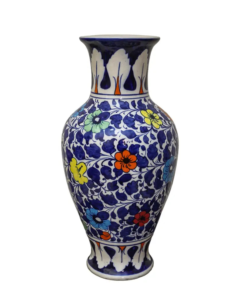 Handcrafted ceramic flower vase large Height - 38cm