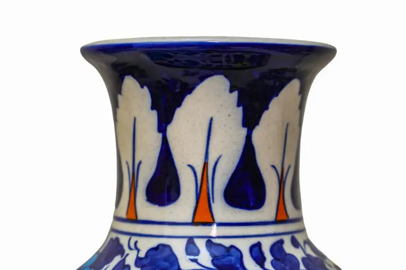 Handcrafted ceramic flower vase large Height - 38cm