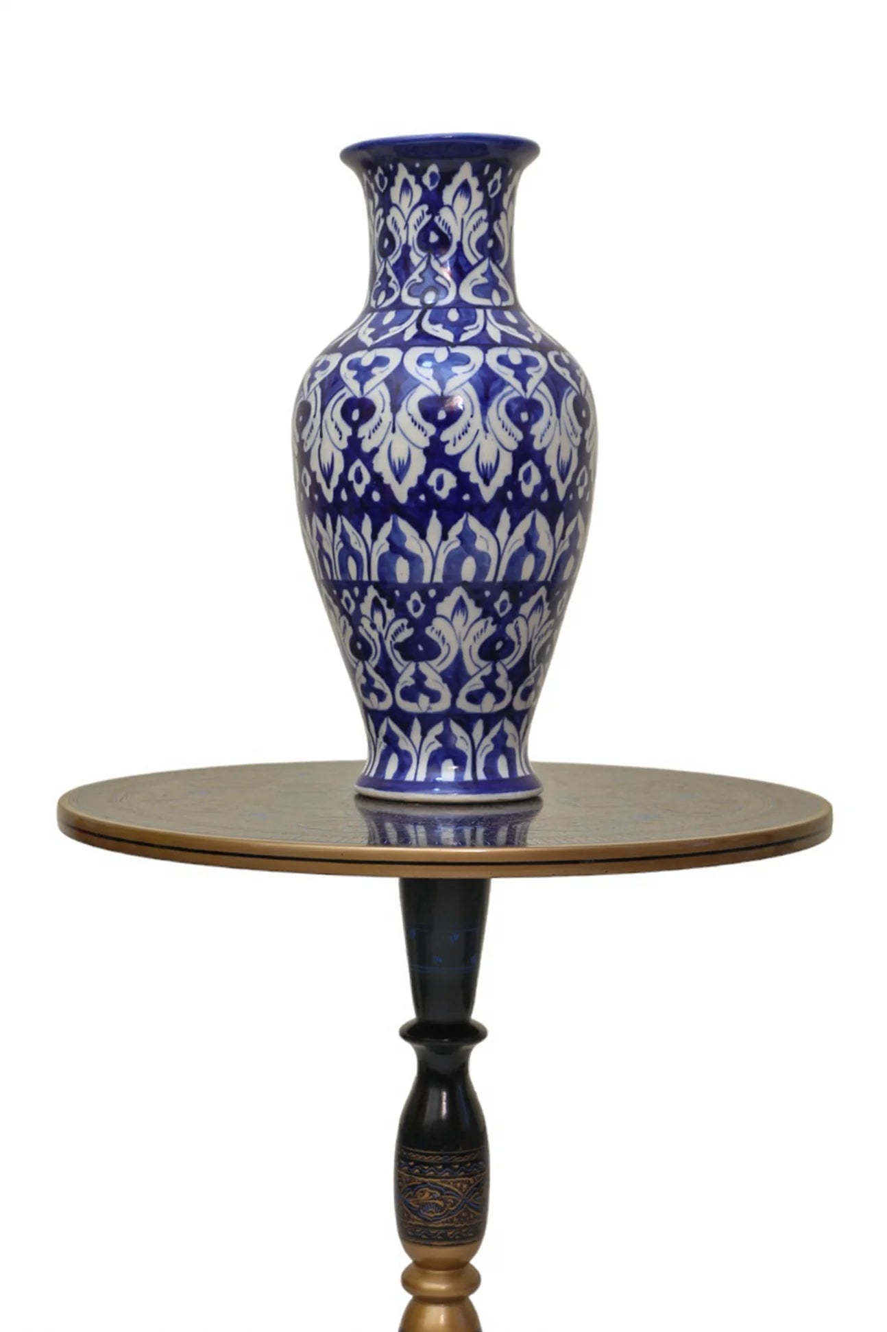 Handcrafted ceramic flower vase large Height - 37cm