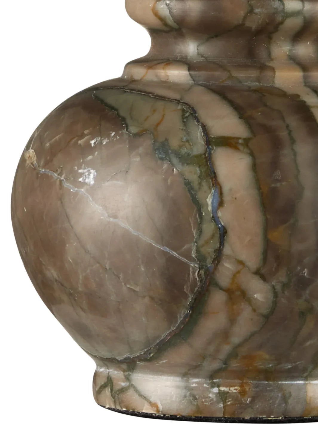 Piccolo Pistachio Mini Table Lamp – Natural Green Marble Elegance