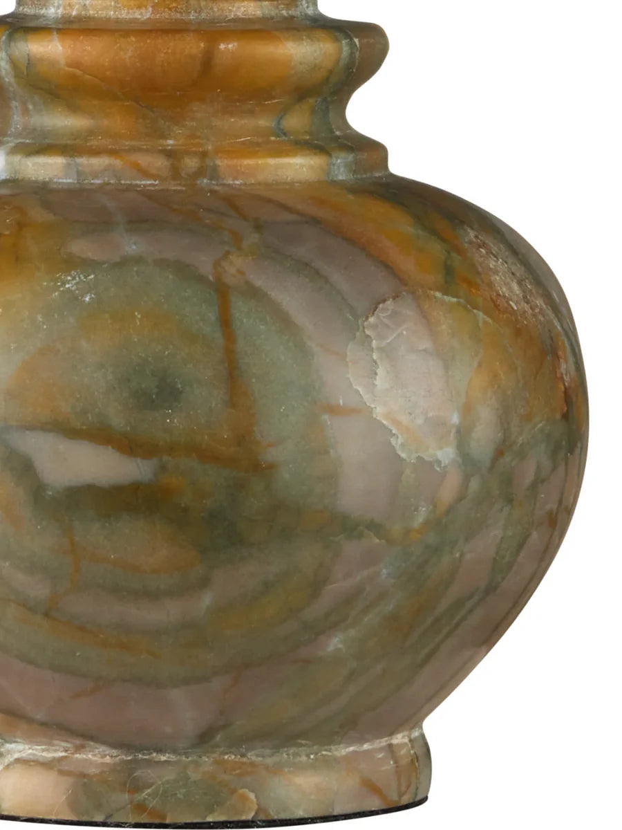 Piccolo Pistachio Mini Table Lamp – Natural Green Marble Elegance