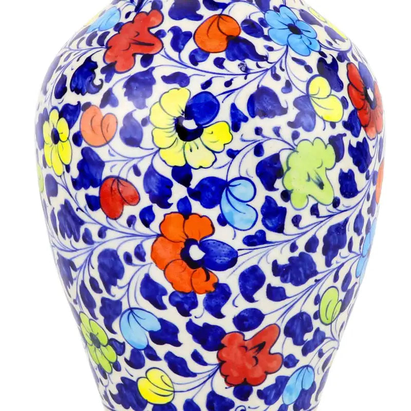 Bouquet Vase Handmade and Multicolor Handpainted Flower Vase 43 cm