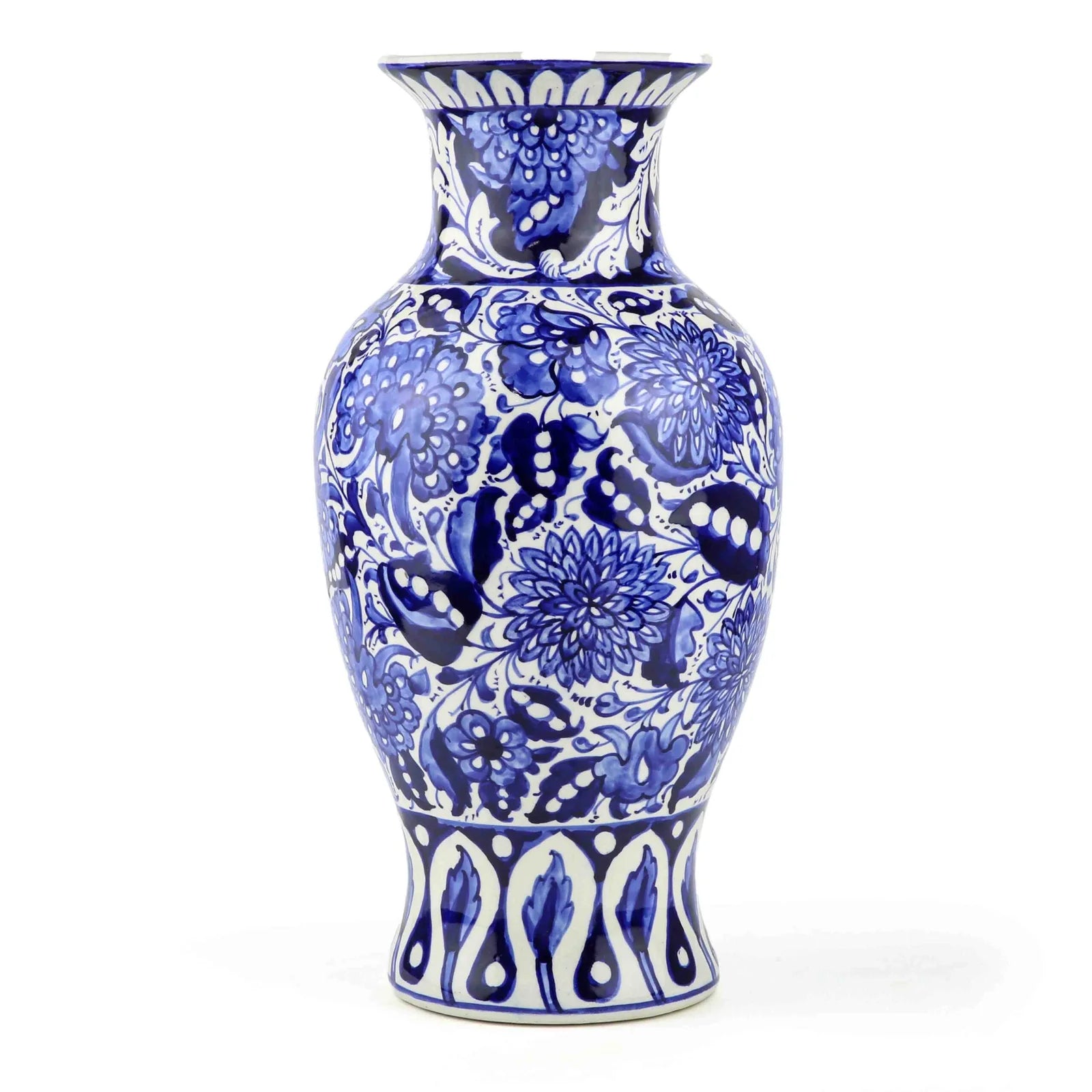 Handpainted Fine Art Exclusive Flower Vase for Large Bouquet 52 cm