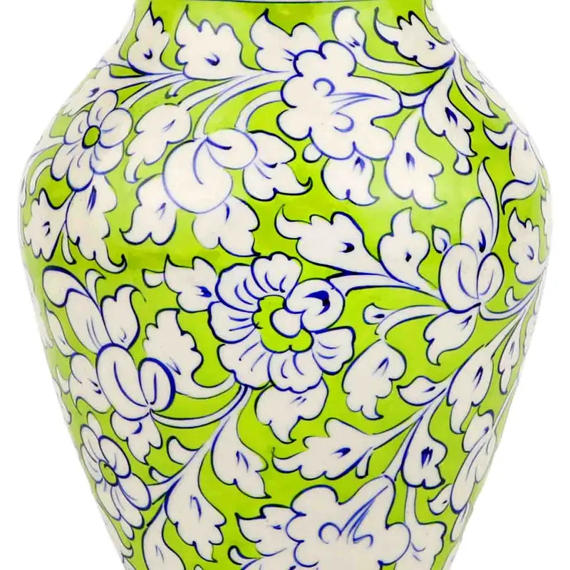 Green Amphora Vase 33 cm
