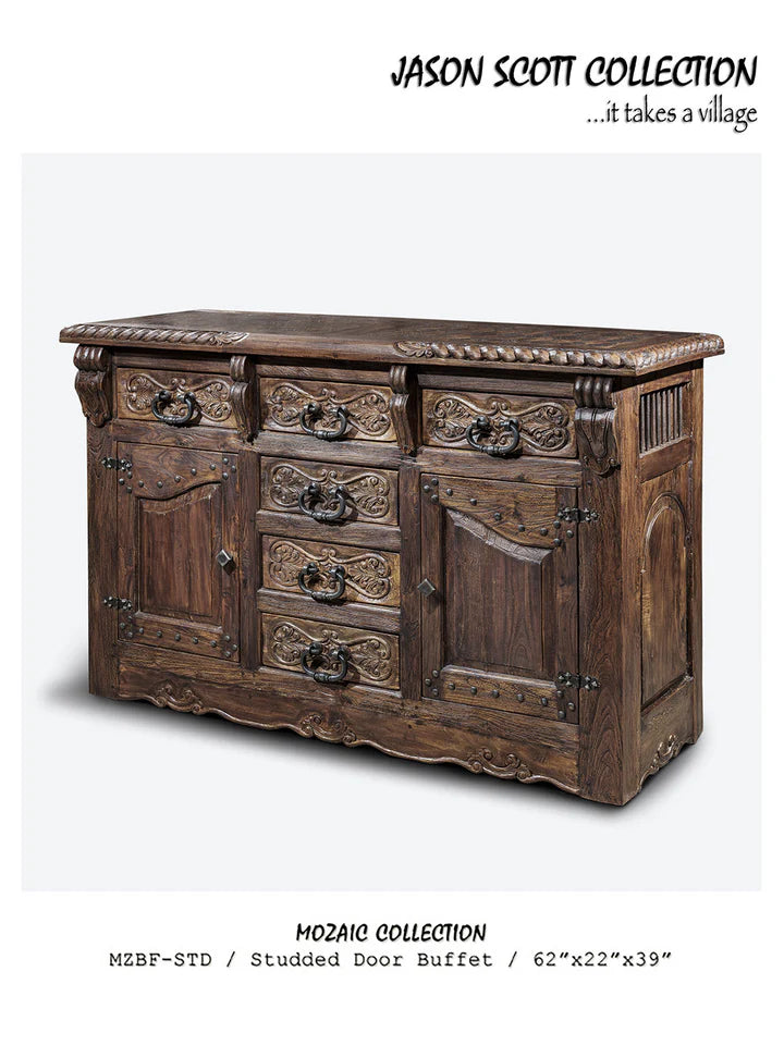 Jason Scott Studded Door Buffet