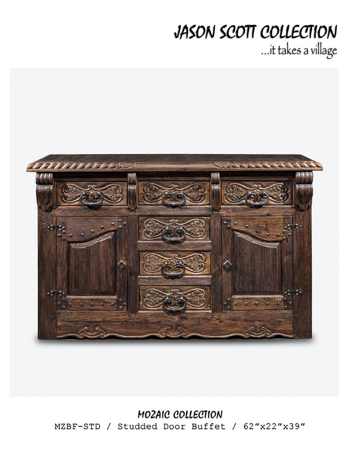 Jason Scott Studded Door Buffet